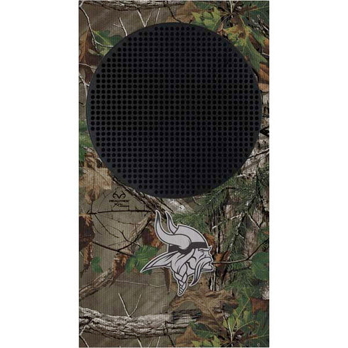 NFL Minnesota Vikings Realtree Xtra Green Camo Xbox Series S Console Skin
